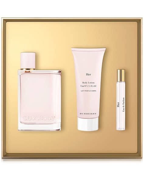 burberry her perfume 3 piece set|Burberry Her perfume best price.